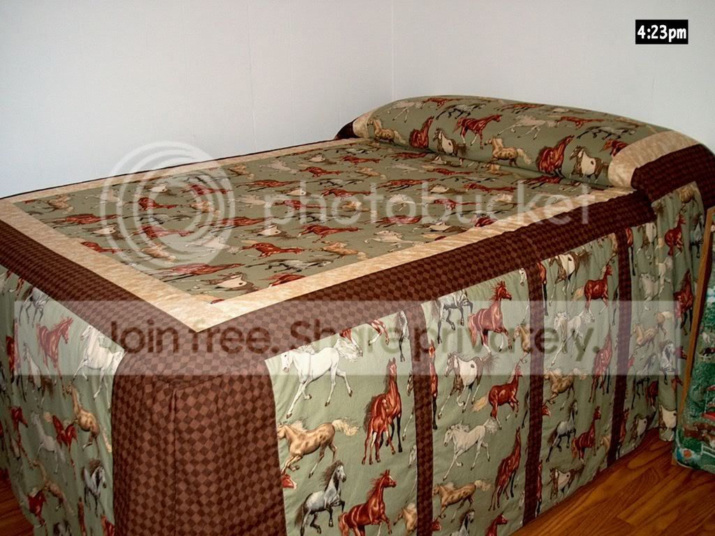 Fitted Bedspread with split corners sewing discussion topic